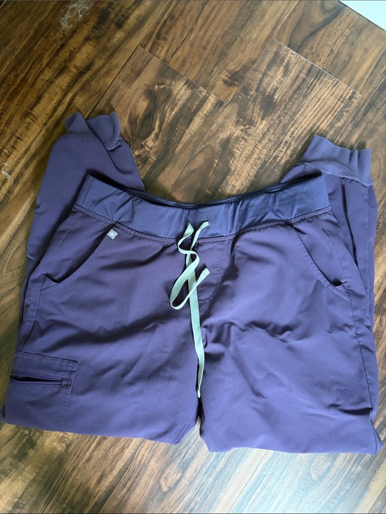 Figs Pants - Figs Zamora Scrub Pants in Purple Shadow